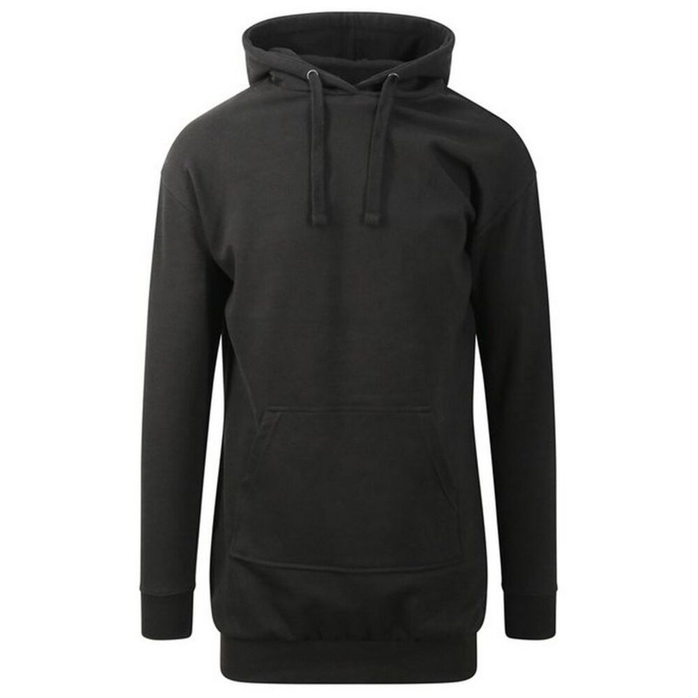 Awdis Womens/Ladies Hoodie Dress / Jet Black